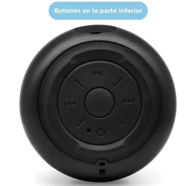 Parlante Bluetooth Recargable Con Luz